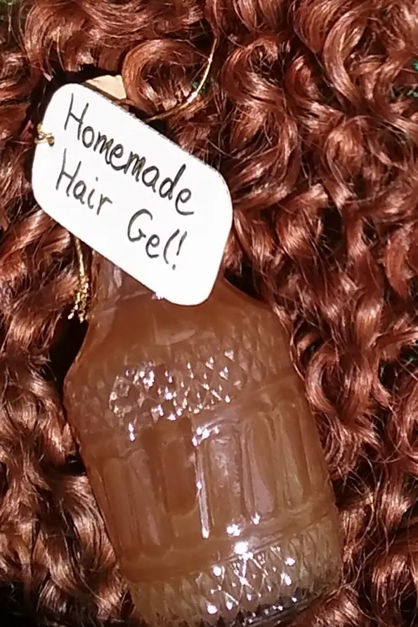 Homemade Hair Gel for curly hair