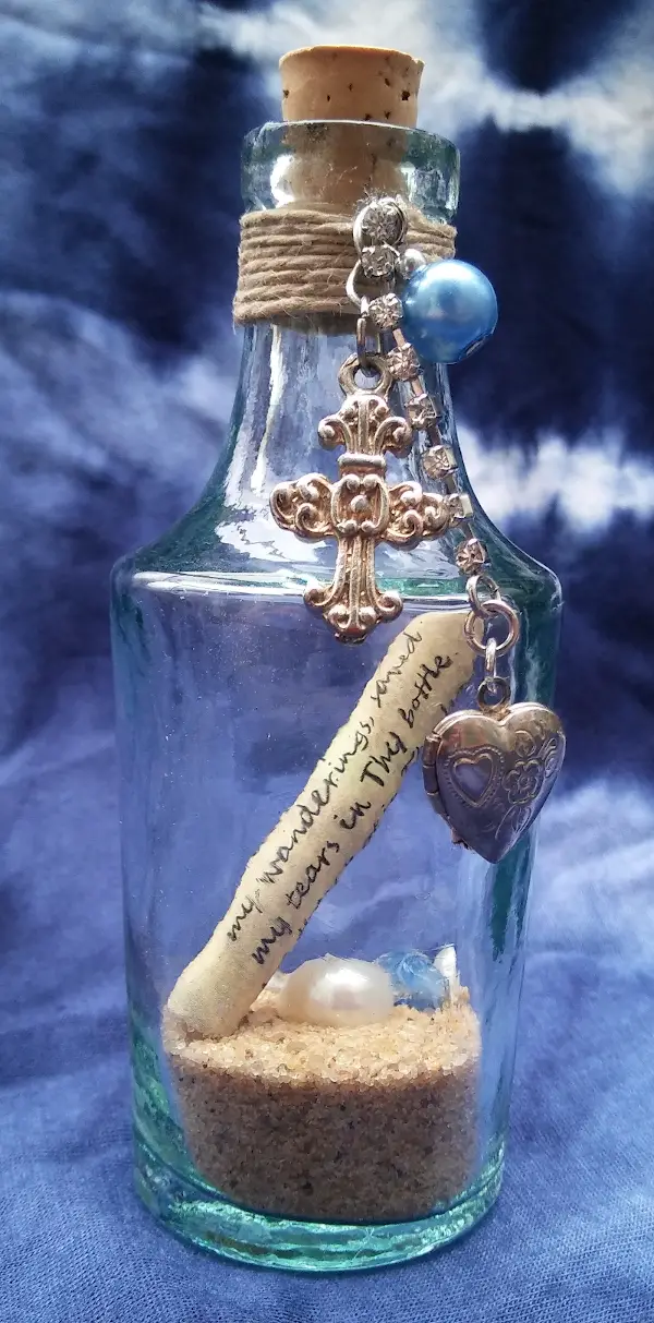 bible verse message in a bottle picture