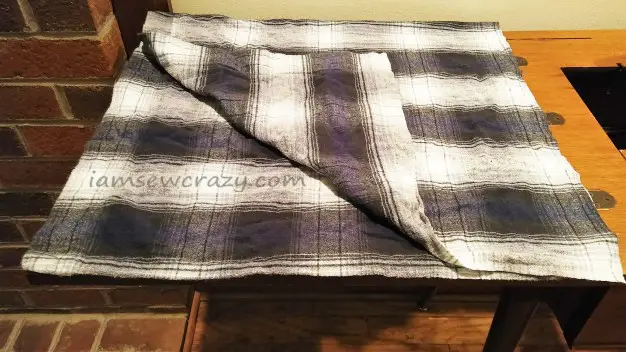 flannel fabric to make an ironing pad