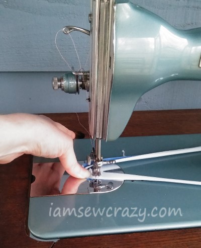 making a treadle sewing machine belt