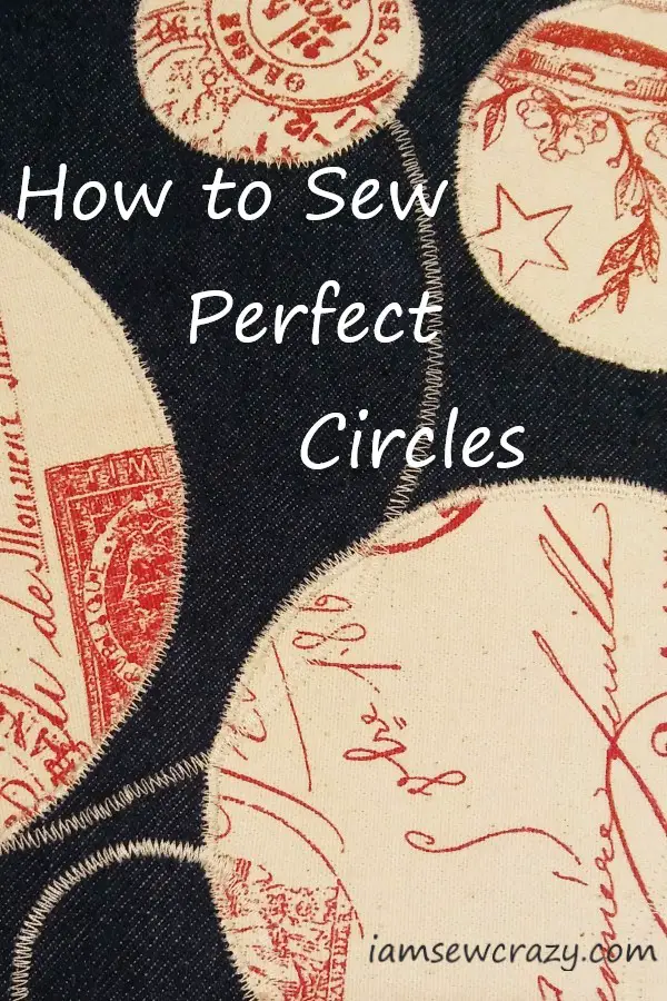 How to Sew Perfect Circles - I Am Sew Crazy