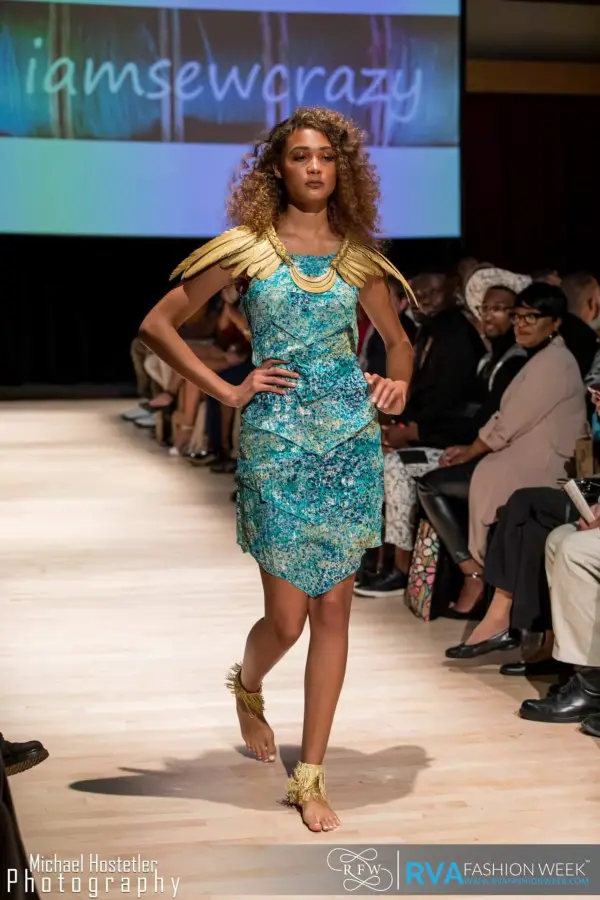 griffin dress on the runway