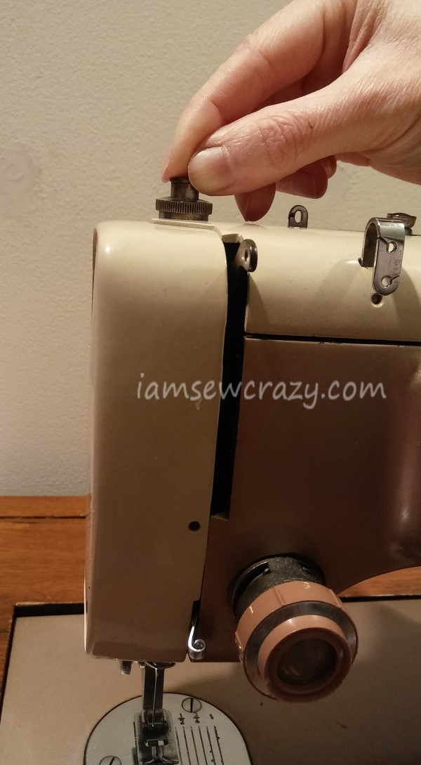 adjusting presser foot pressure vintage kenmore sewing machine