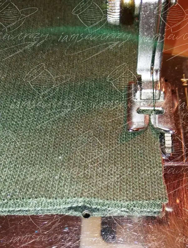 sewing cuff seam