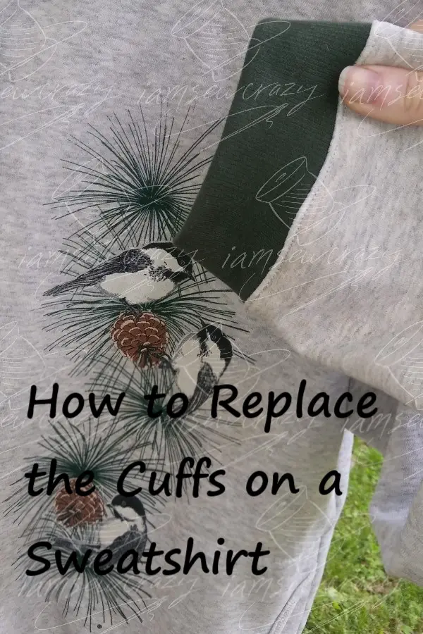 How to Replace Worn-Out Cuffs and Neckband on a Sweatshirt - I Am Sew Crazy