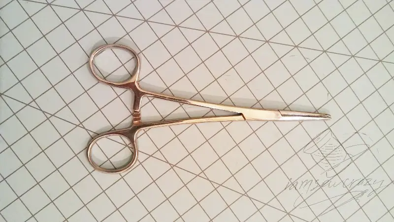 craft forceps for turning tube right side out
