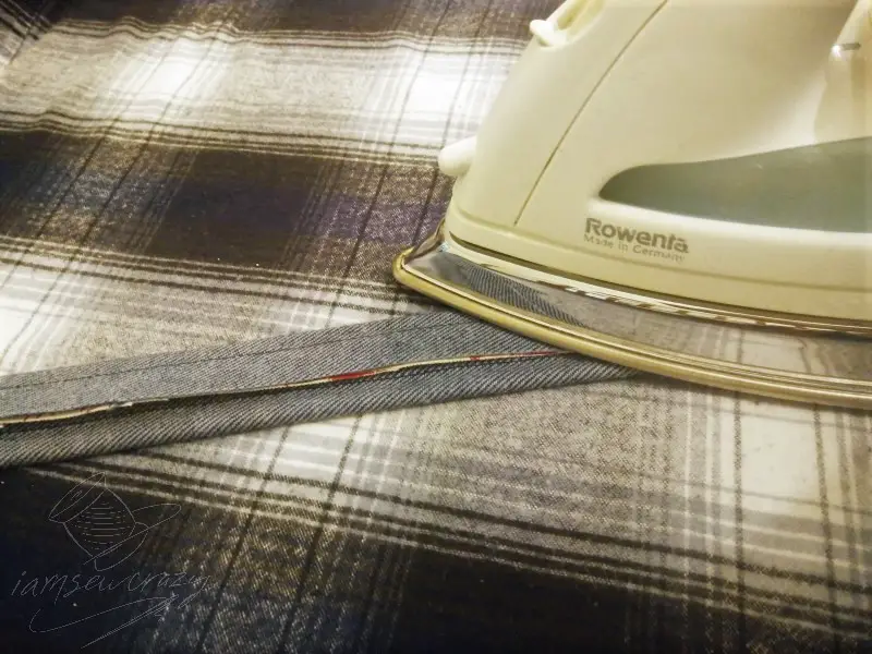 pressing seam allowances flat