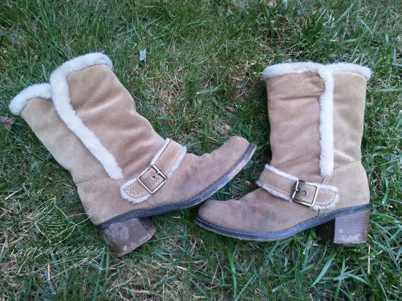 how to clean stained suede boots