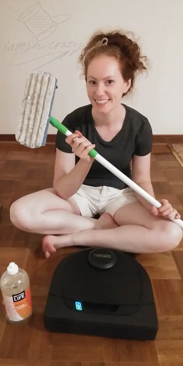 mop, robot vacuum, and floor cleaner