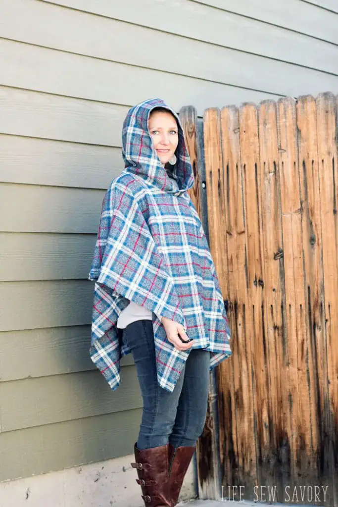 hooded cape and other winter sewing projects