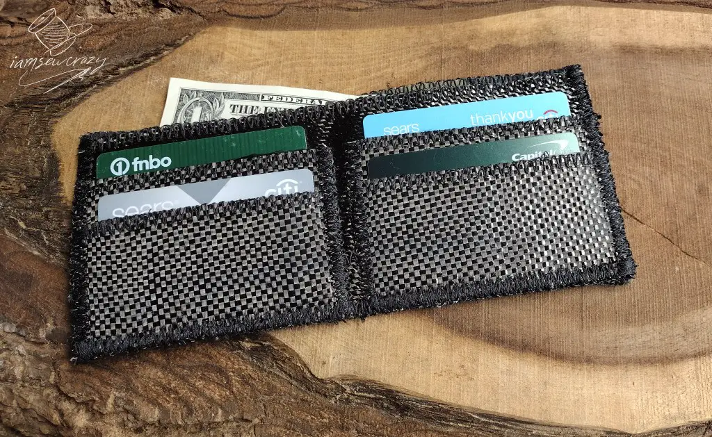 how to make a carbon fiber wallet