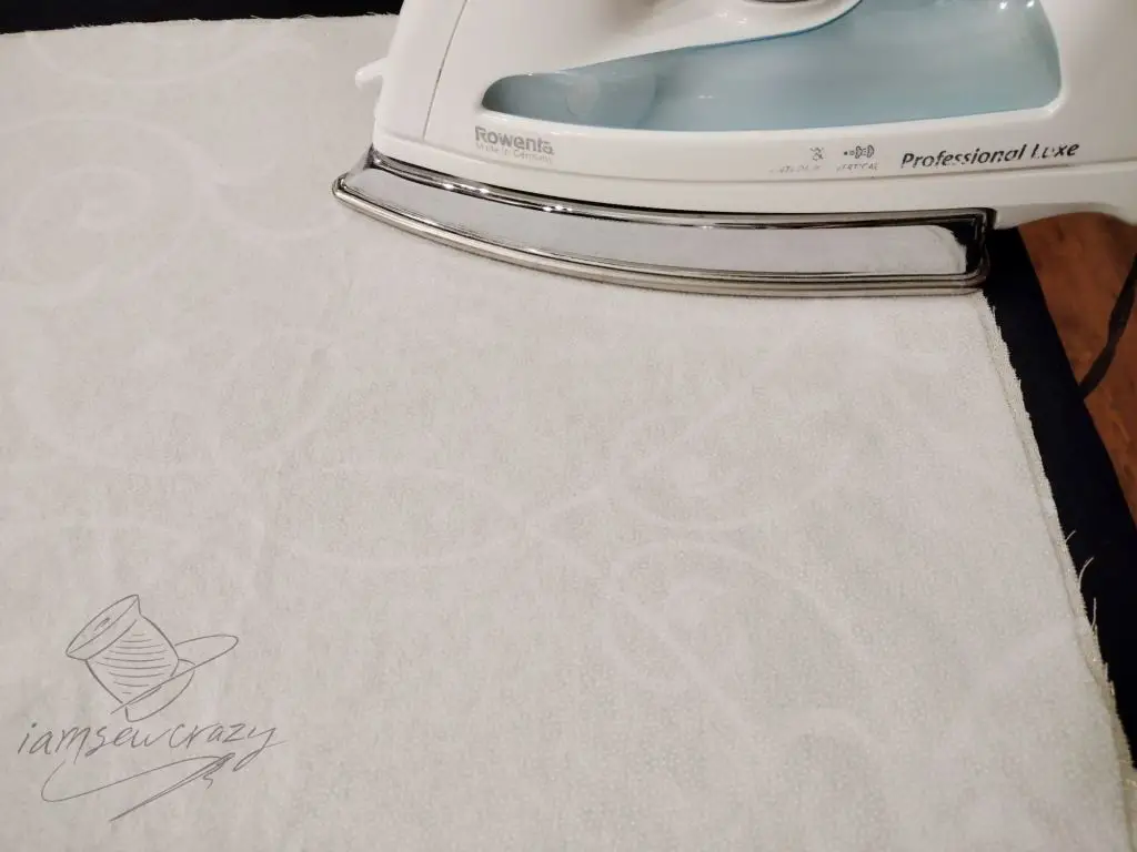 fusing stabilizer to pillow fabric